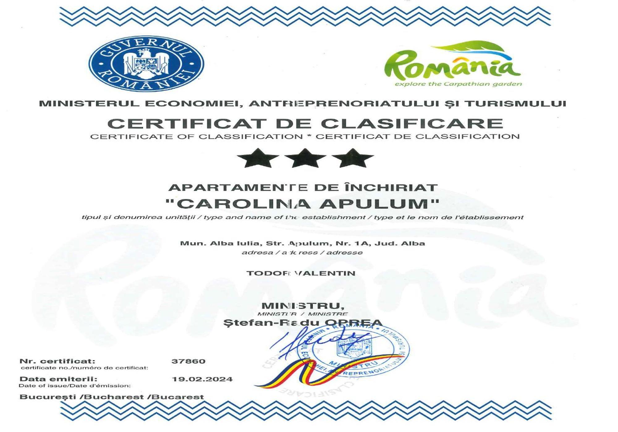 Vila Carolina Apulum Villa Alba Iulia Eksteriør billede